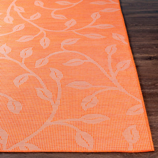 Pasadena 7'8" x 10' Orange Indoor/Outdoor Rug
