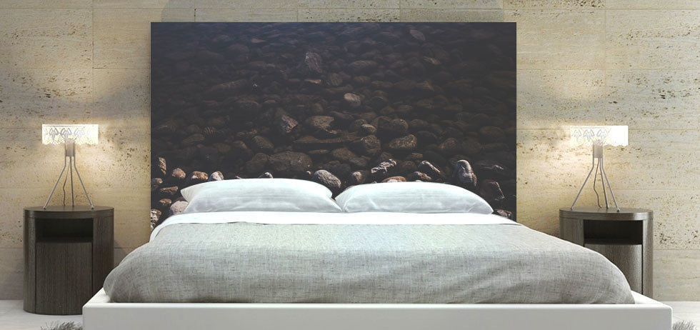 "Lava Rock" Headboard