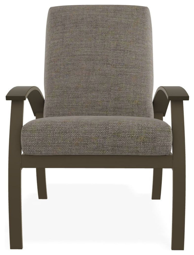 Belle Isle Cushion Deep Seating Outdoor Armchair, Cast/Beachwood