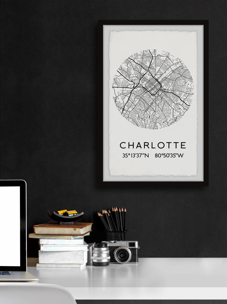 "Charlotte" Framed Painting Print, 30x45