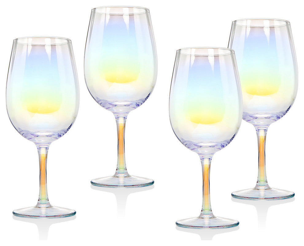 Monterey Iridescent Goblets Set of 4