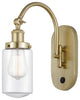 Innovations 918-1W-SG-G312 Dover 1 Light 4.5" Sconce, Satin Gold