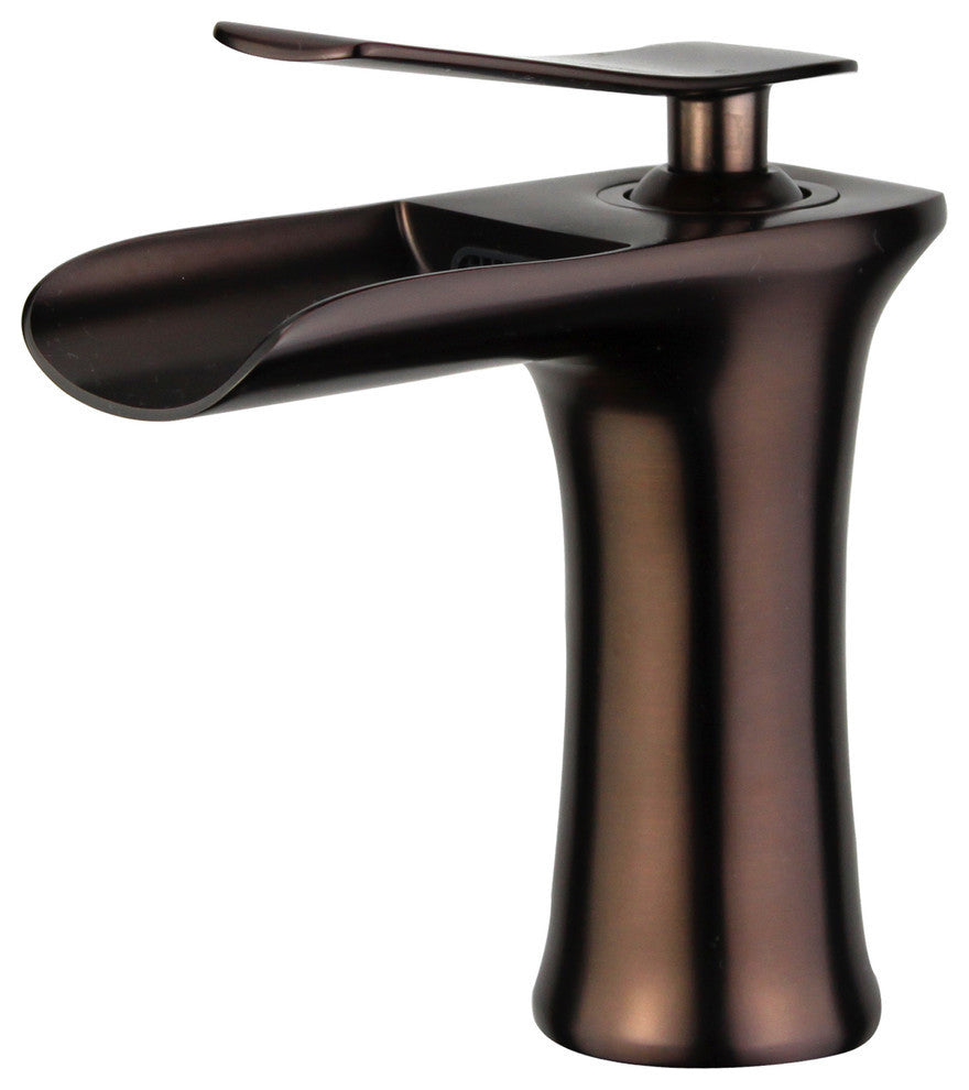 Logrono Single Handle Bathroom Vanity Faucet, Oil Rubbed Bronze