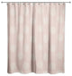 Cream Polka Dots on Pink 71x74 Shower Curtain
