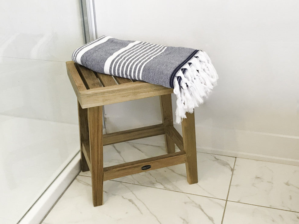 Teak Shower Bench SKY 16" (40 cm)