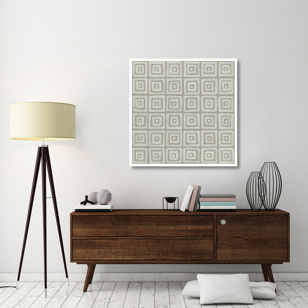 "Bambala V" Digital Paper Print by Kathrine Lovell, 42"x42"