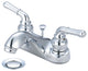 Accent Two Handle Bathroom Faucet, Polished Chrome