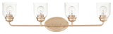 Maxim 12264CD Acadia 4 Light 35"W Bathroom Vanity Light - Heritage