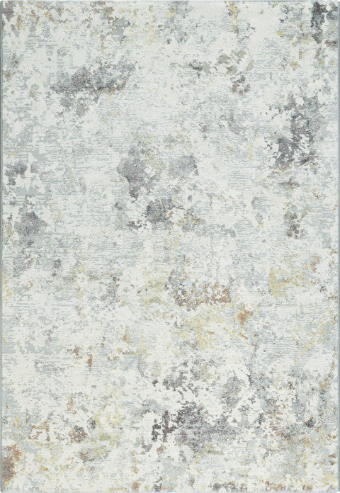 Couture Gray And Gold Area Rug, 5.3'x7.7'