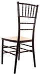 Advantage Resin Chiavari Chair, Mahogany