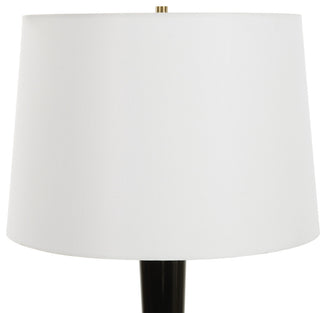 Uttermost Brielle Polished Black Table Lamp