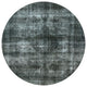 Ahgly Company Indoor Round Mid-Century Modern Area Rugs, 8' Round