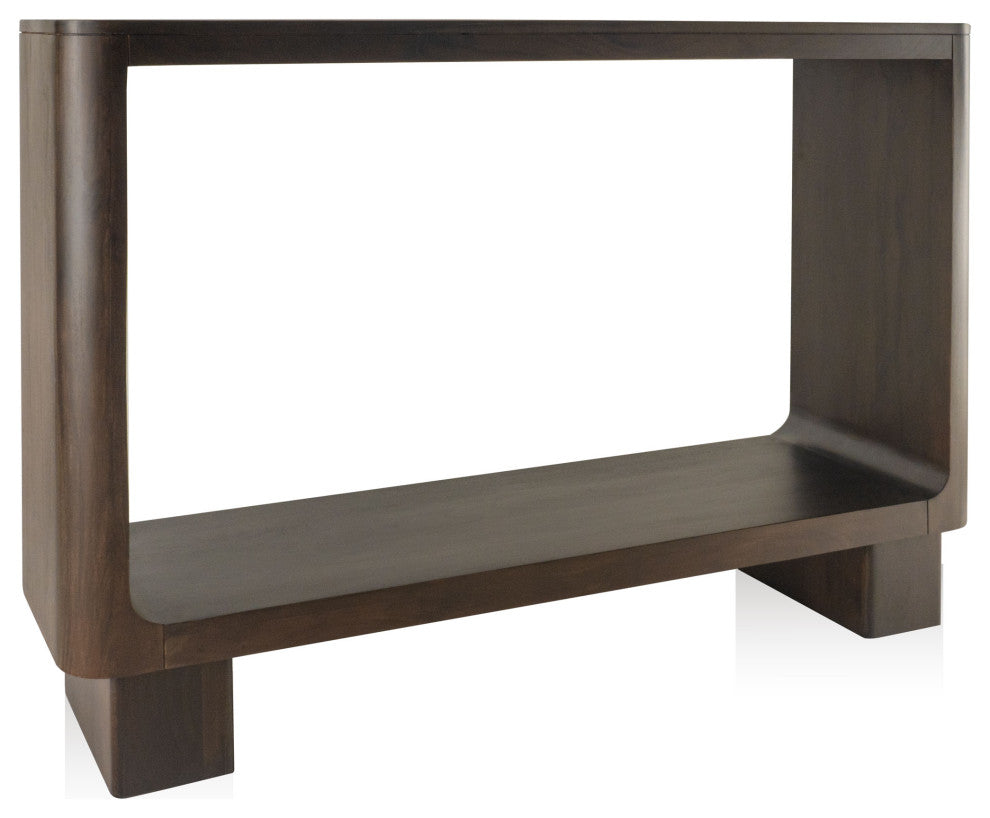 Presley Console Table, Dark Walnut
