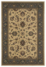 Oriental Weavers Ariana Collection Ivory/Blue Oriental Indoor Area Rug 7'10"X11'