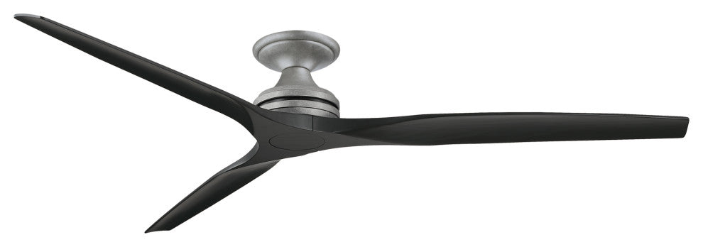 Fanimation Spitfire DC-KIT-72-F Spitfire DC 72" 3 Blade Indoor / - Galvanized /