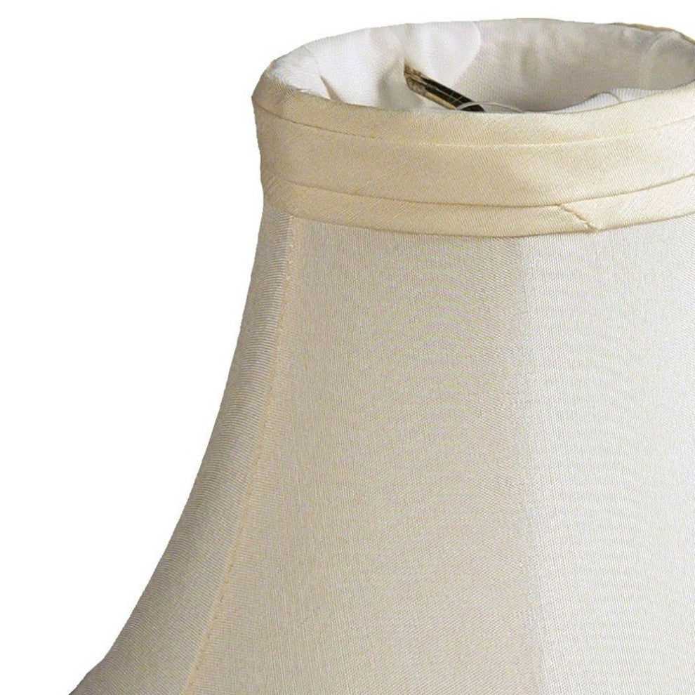 5" Slate Gray Premium Silk Set of 6 Chandelier Shantung Lampshades