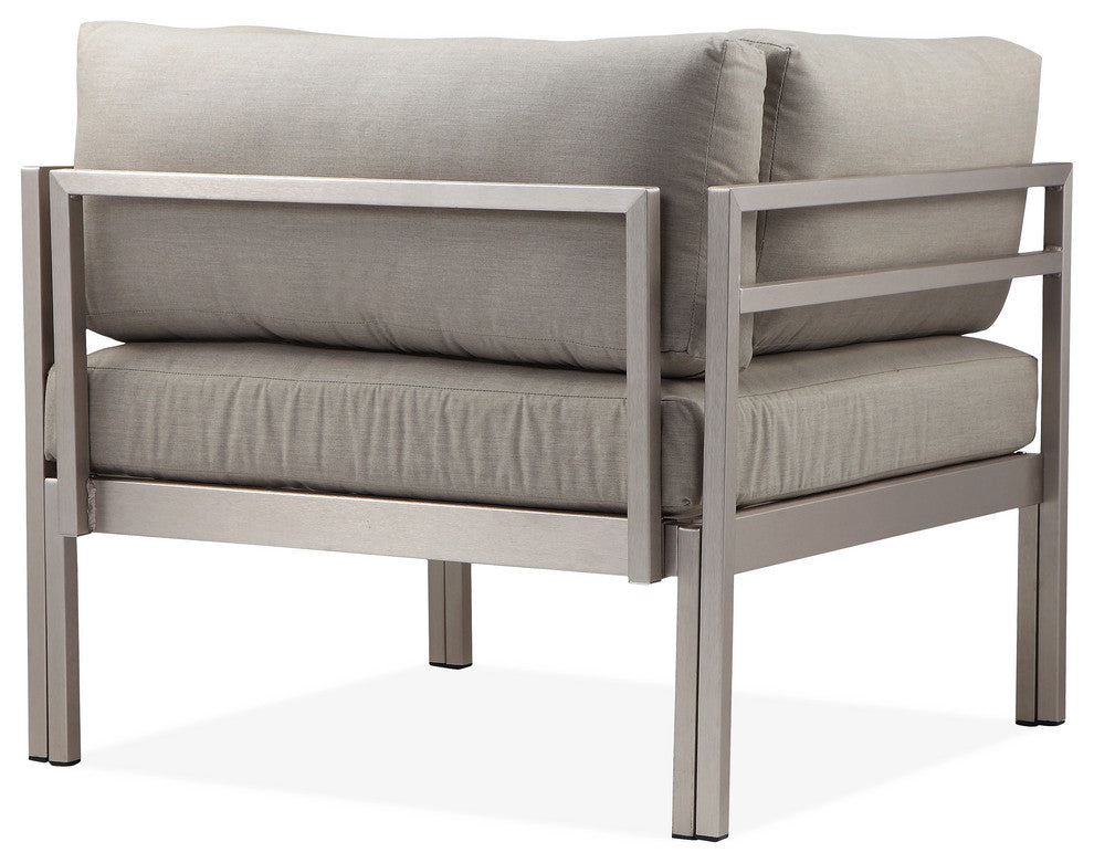 Cloud 4-Piece Sofa Set Grey