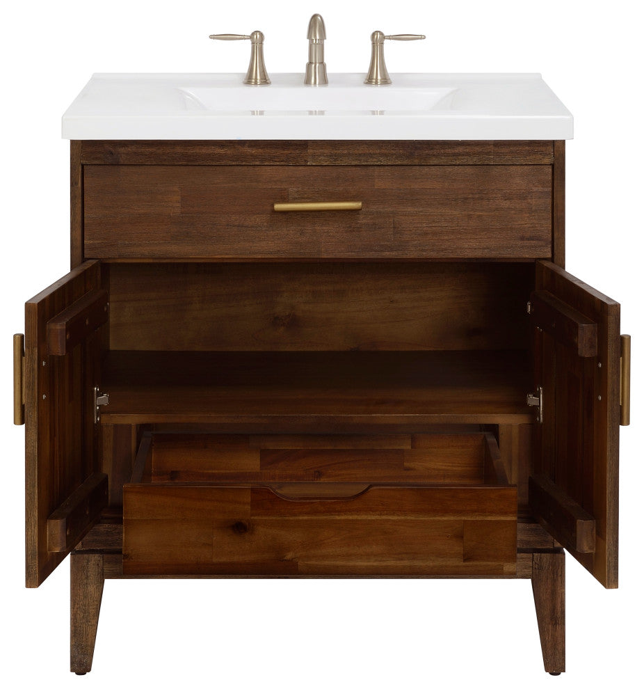 Perry Series - 30" 2 Door Vanity with Inner Drawer