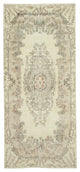 Rug N Carpet - Handmade Turkish 3' 9" x 8' 5" Low Pile  Small Area Rug