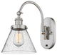 Cone Sconce, Brushed Satin Nickel, Seedy, Seedy