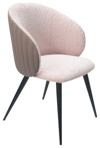 Gray Cream Contemporary Dining Chair