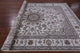 8' 1" X 10' 1" Wool and Silk Hand Knotted Persian Nain Rug Q8520