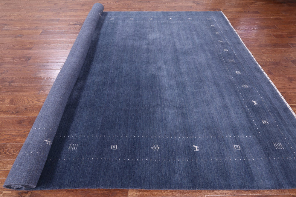 Persian Gabbeh Hand Knotted Wool Rug 9' 0" X 12' 0" Q11369
