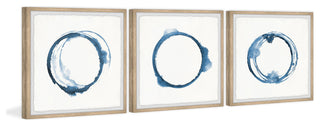 Uneven Edges Triptych, Set of 3, 32x32 Panels