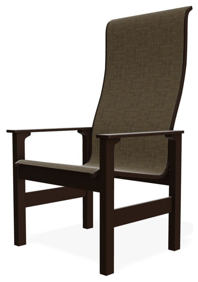 Leeward Sling Outdoor Supreme Armchair, Beacon/Kona