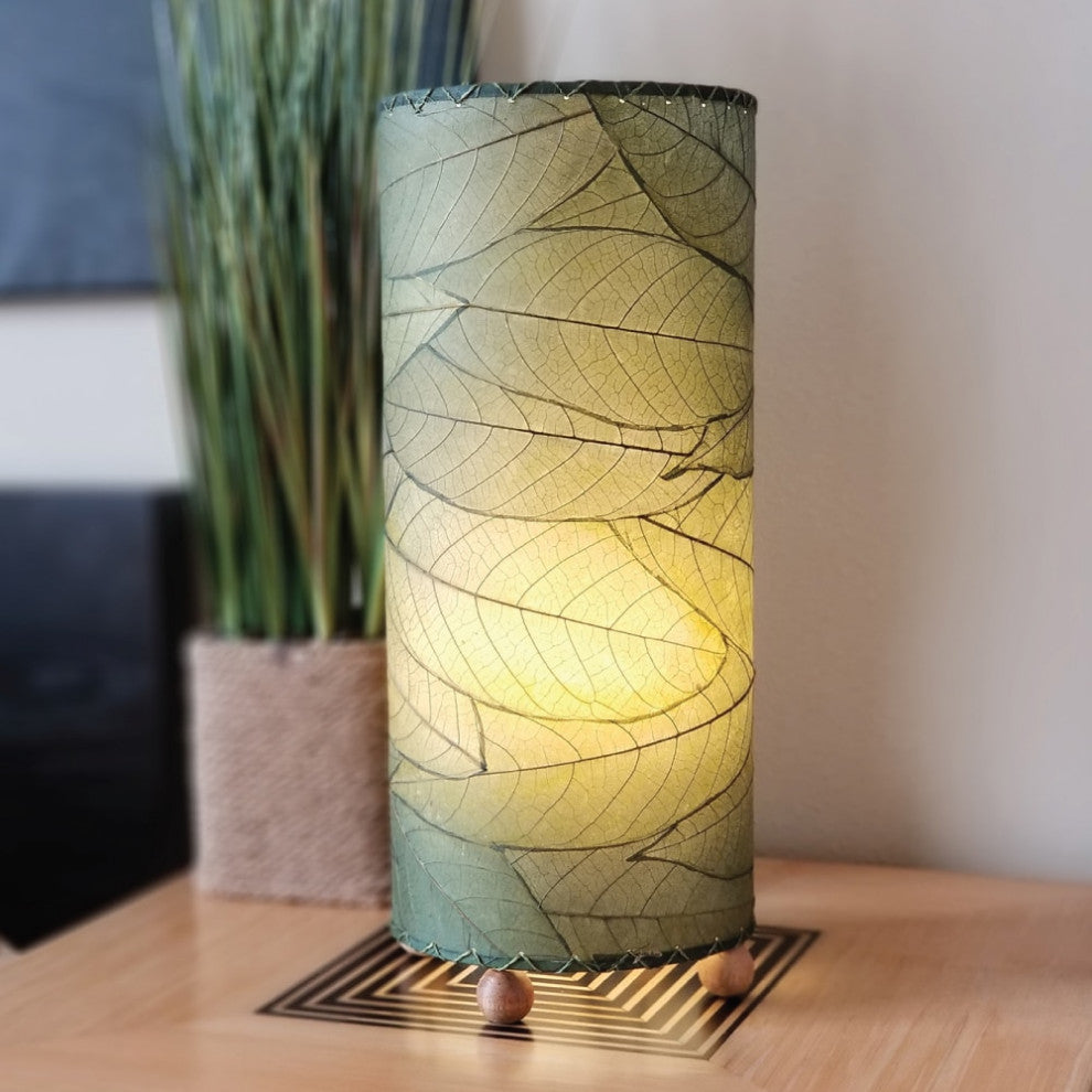 Cocoa Leaf Cylinder Green