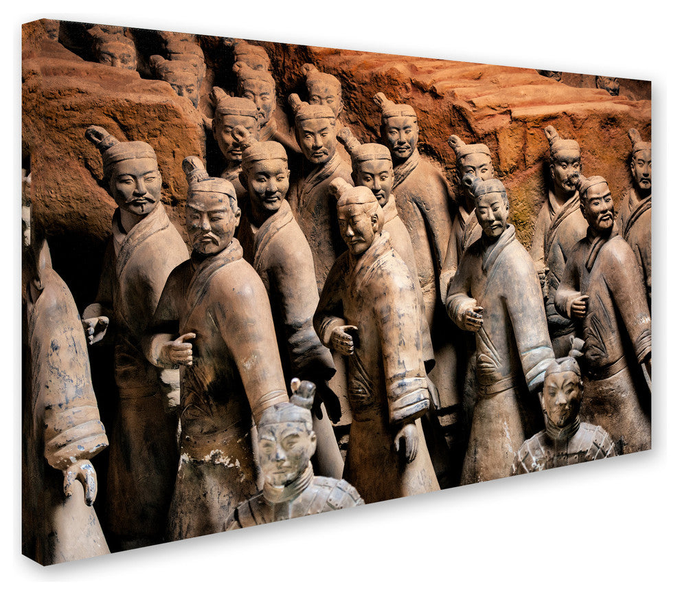 Philippe Hugonnard 'Terracotta Army' Canvas Art, 19"x12"