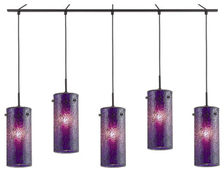 Woodbridge Lighting Tube 5-Light Linear Pendant