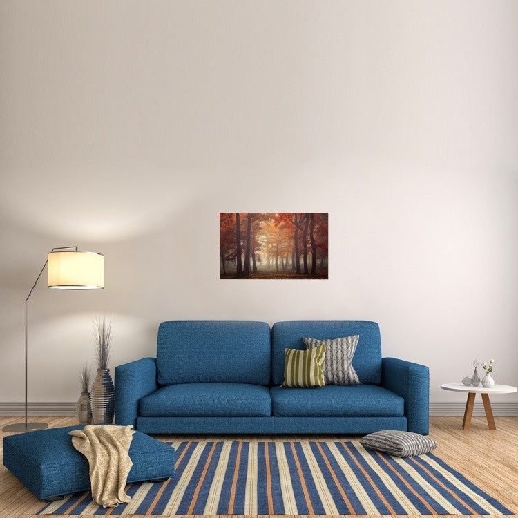 "Feel" Stretched Canvas Giclee by Ildiko Neer, 36x22"