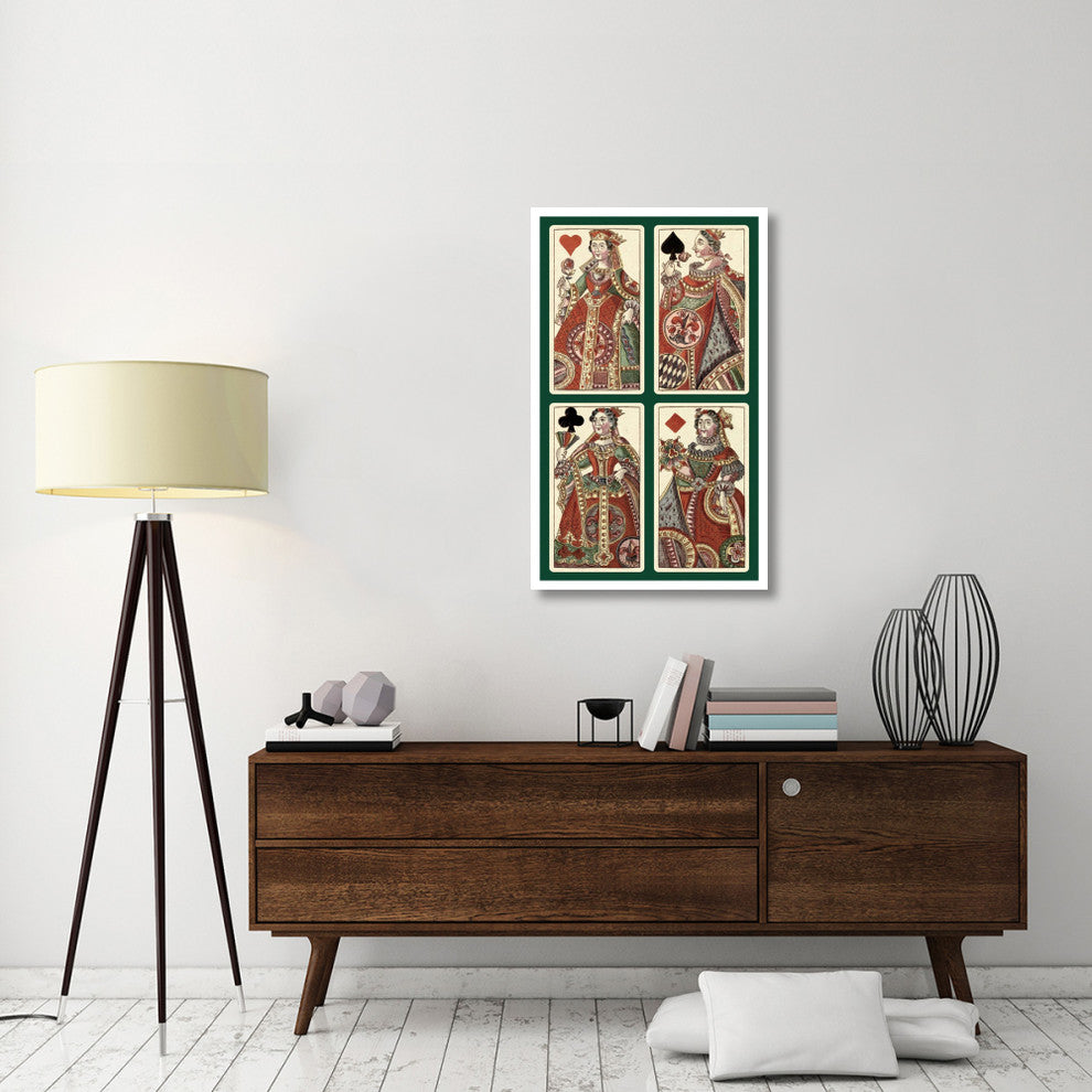 "Queens (Bauern Hochzeit Deck)" Print by Andreas Benedictus GÃŒÂ¦bl, 26"x42"