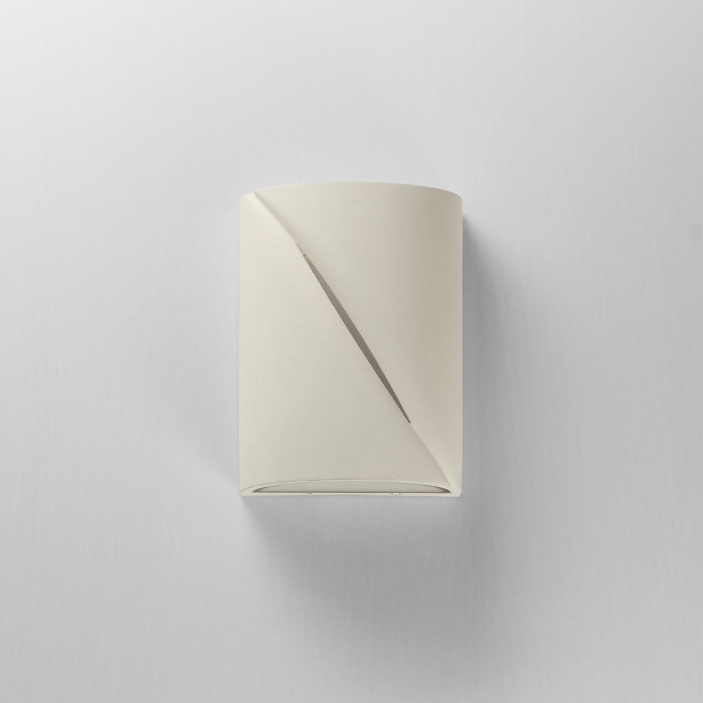 ET2 E14390 Puff 8" Tall LED Outdoor Wall Sconce - Chaulk White