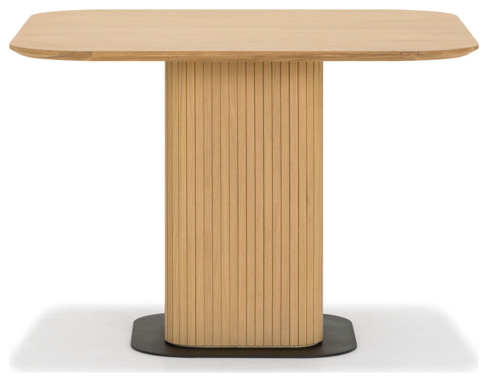 Contemporary Modern Easy Edge Dining Table - Natural