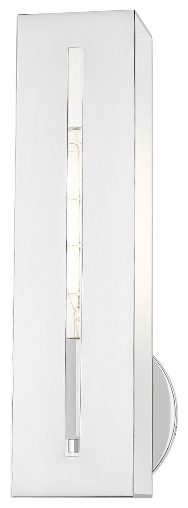 Polished Chrome Urban, Industrial, Single Sconce