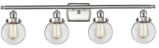 INNOVATIONS LIGHTING 916-4W-SN-G202-6 Beacon 3 Light Bath Vanity Light