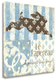 "Le Lapereau" By Jo Moulton, Giclee Print on Gallery Wrap Canvas, Ready to Hang
