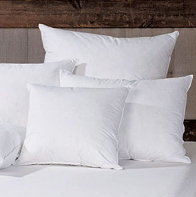 White Down Pillow Insert, 1PC, 17"x25"