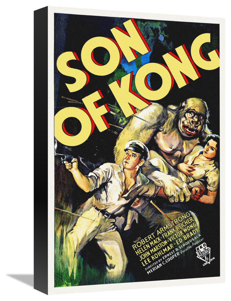 "Son of Kong" Stretched Canvas Giclee by Hollywood Photo Archive, 12x18"