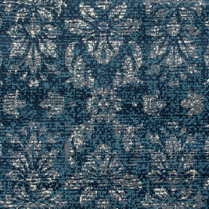 Karelia Homeland Steel Blue 7'10" Round Area Rug