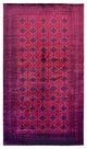 Red, Hand Knotted Afghan Khamyab Extra Soft Wool Oversized Rug, 10'0"x19'2"