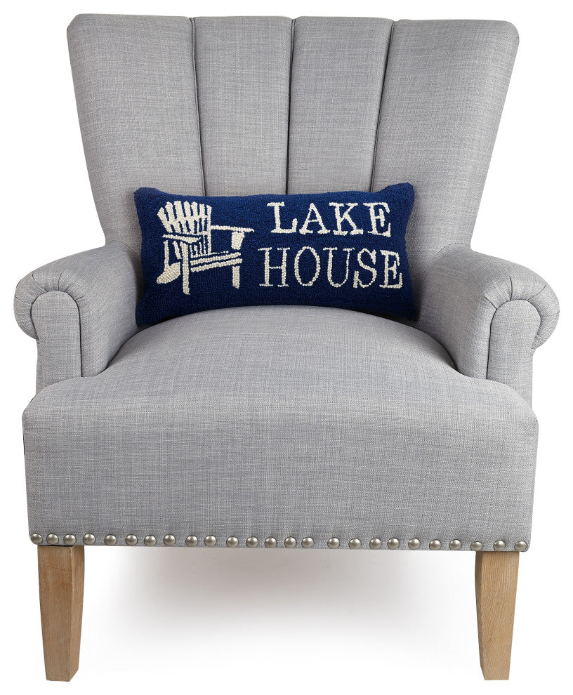 Lake House Hook Pillow