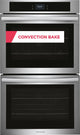 Frigidaire FCWD3027A 30"W 10.6 Cu. Ft. Electric Double Oven - Stainless Steel