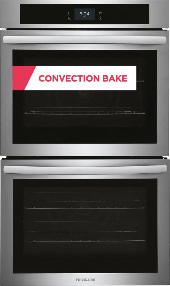 Frigidaire FCWD3027A 30"W 10.6 Cu. Ft. Electric Double Oven - Stainless Steel