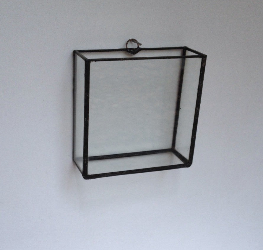 Square Terrarium Wall Vase, Medium, Hookeye