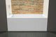 Cube Bath 11 60x32x21, Glossy, Satin Brass Overflow