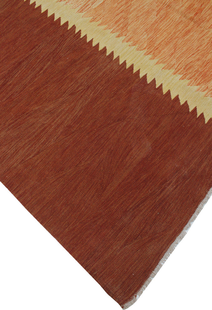 Winchester Kilim Behnam Orange Rug, 8'11x11'9