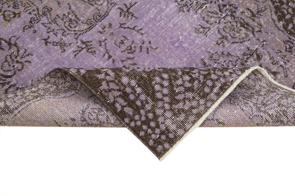Rug N Carpet - Handwoven Turkish 3' 7" x 7' 7" Contemporary Small Area Rug